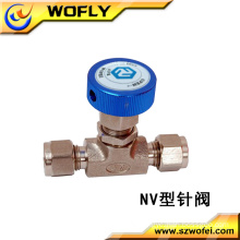 stainless steel female manual high pressure needle valve for gas/water